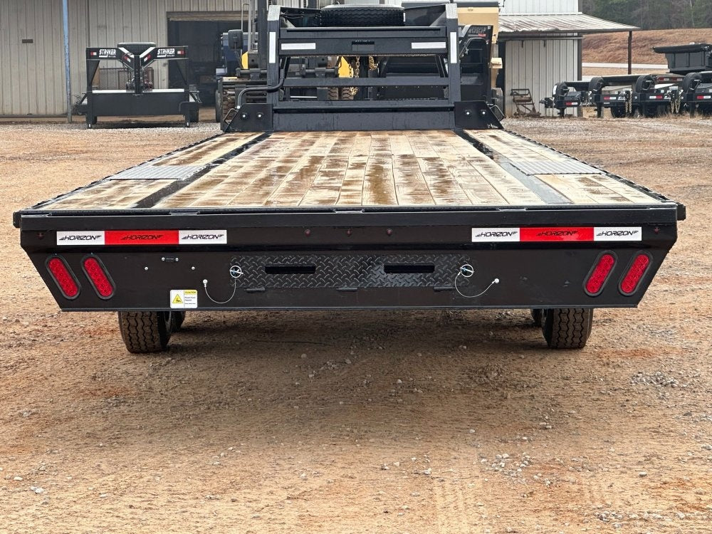40' FTZ Gooseneck (2) 8k Axles Straight Deck 16k GVWR 14ply 16# IB - Deckover Trailers/Hotshot - Stryker Dealership Group