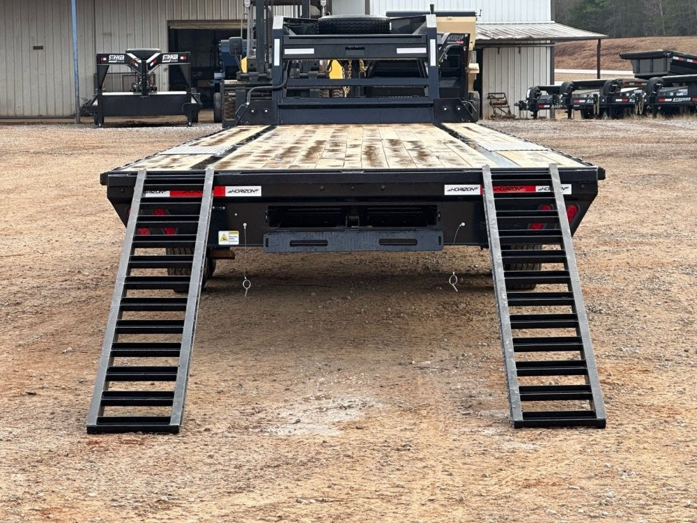 40' FTZ Gooseneck (2) 8k Axles Straight Deck 16k GVWR 14ply 16# IB - Hotshot Non-CDL/DO 8K SD - Stryker Dealership Group