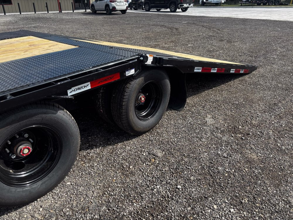 40' FYZ Gooseneck Flat deck Hydraulic Dovetail 12K Axles - Hydraulic Dovetail - Dual Wheel Deckover - Stryker Dealership Group