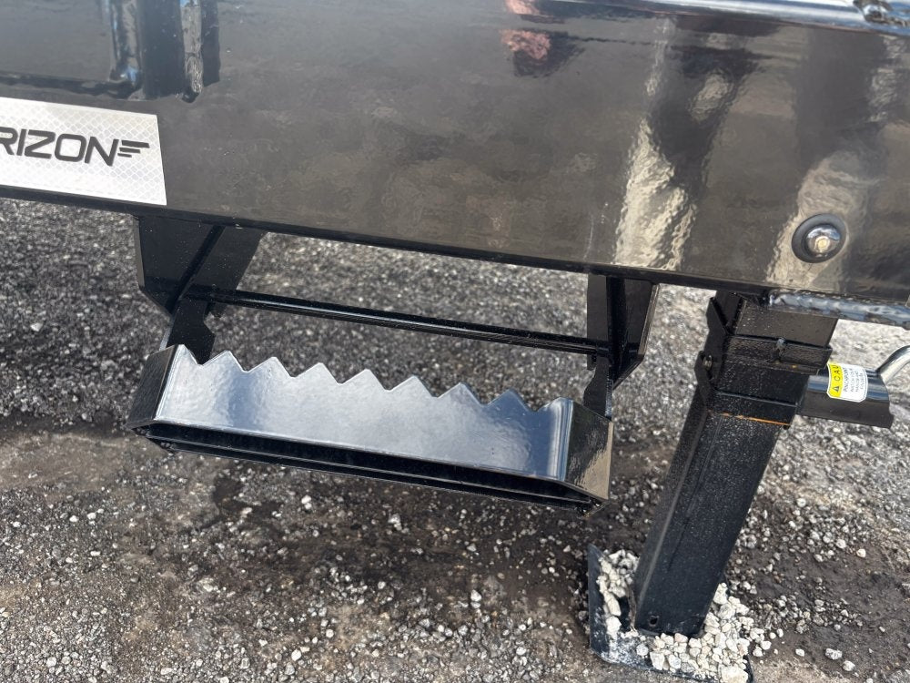 40' FYZ Gooseneck Flat deck Hydraulic Dovetail 12K Axles - Hydraulic Dovetail - Dual Wheel Deckover - Stryker Dealership Group