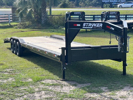 40' Gooseneck 21k GVWR Drive Over Fenders 015140 - Equipment Trailers - Stryker Dealership Group