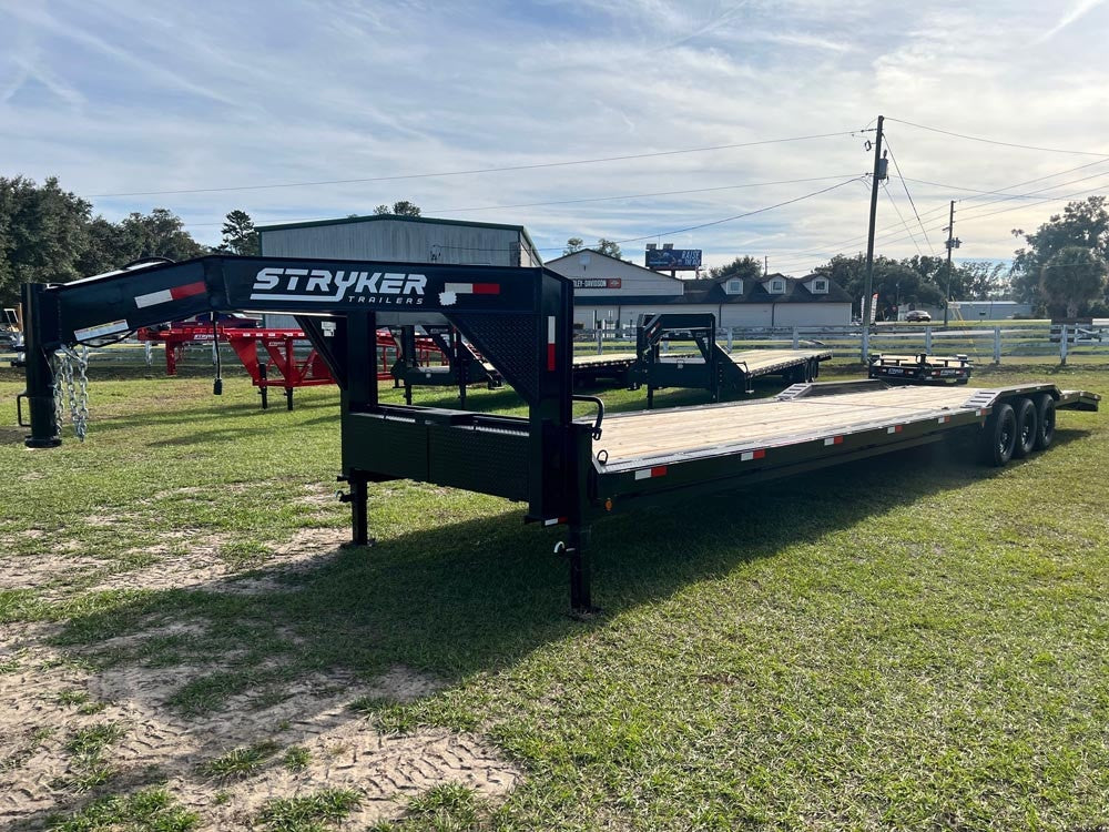 40' Gooseneck 21k GVWR Drive Over Fenders 015140 - Equipment Trailers - Stryker Dealership Group