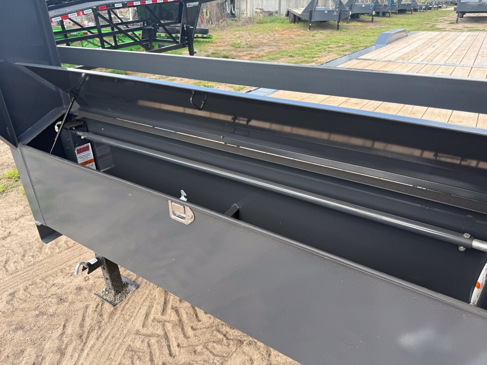 40' H8 Gooseneck Slide In Ramps 7k Axles - Equipment Trailers - Stryker Dealership Group