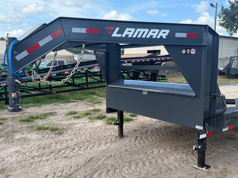 40' H8 Gooseneck Slide In Ramps 7k Axles - Equipment Trailers - Stryker Dealership Group