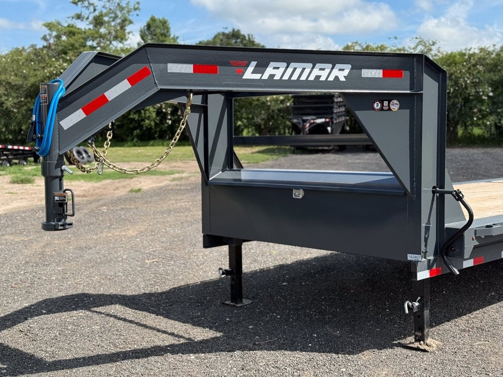 40' H8 Gooseneck Slide In Ramps 8k Axles - Equipment Trailers - Stryker Dealership Group