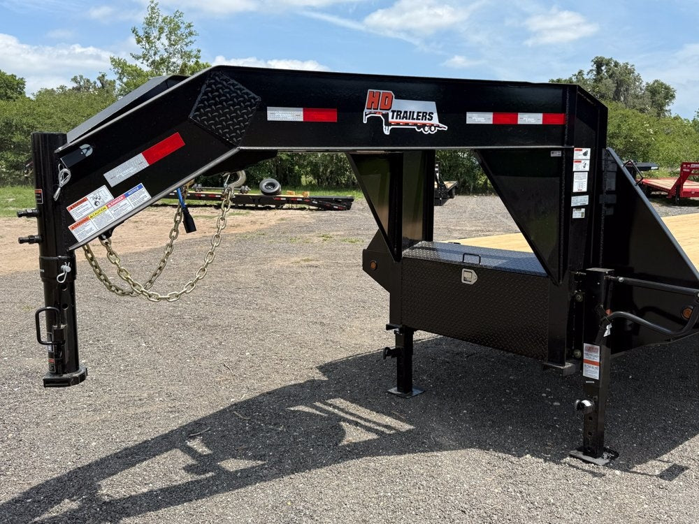 40' HD Gooseneck (2) 10k Axles Straight Deck 18ply Tires - Hotshot Non-CDL/DO 10K SD SS - Stryker Dealership Group