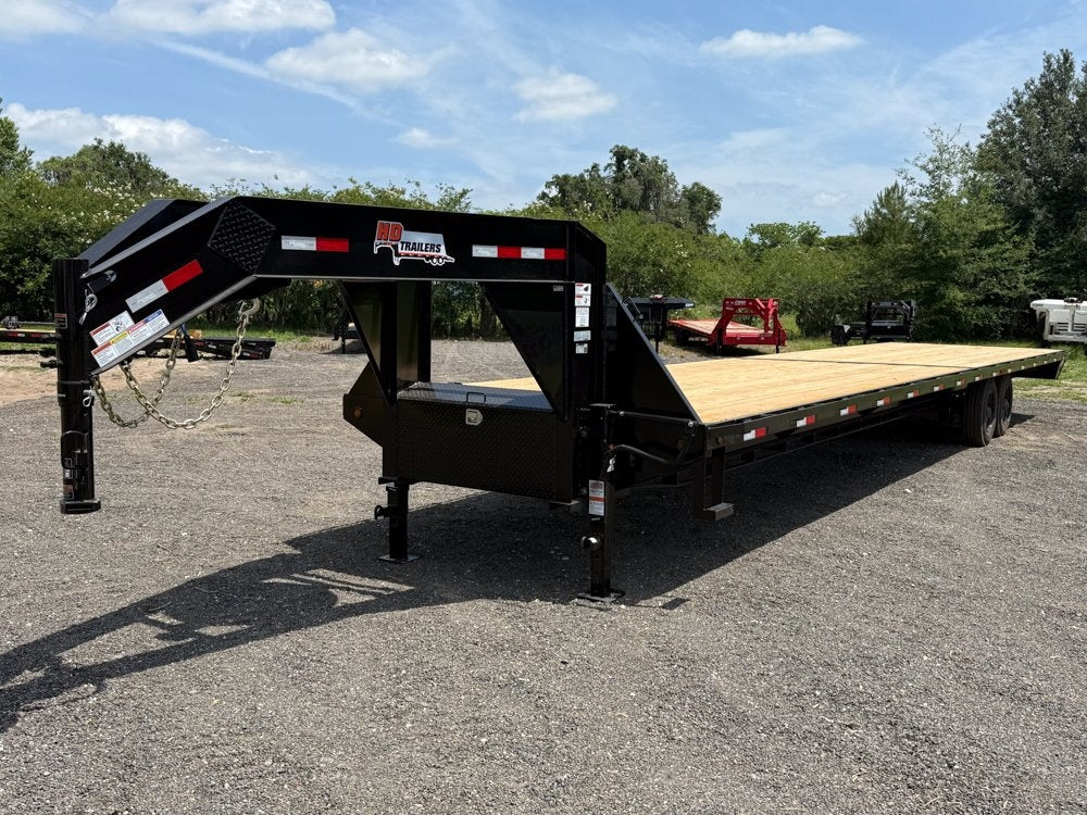 40' HD Gooseneck (2) 10k Axles Straight Deck 18ply Tires - Hotshot Non-CDL/DO 10K SD SS - Stryker Dealership Group
