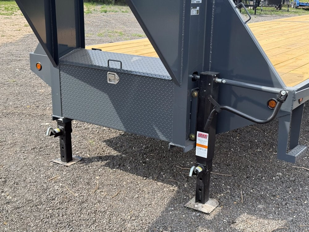 40' HD Gooseneck (2) 10k Axles Straight Deck 18ply Tires - 14# IB - 10K SD SS/Deckover Trailers - Stryker Dealership Group