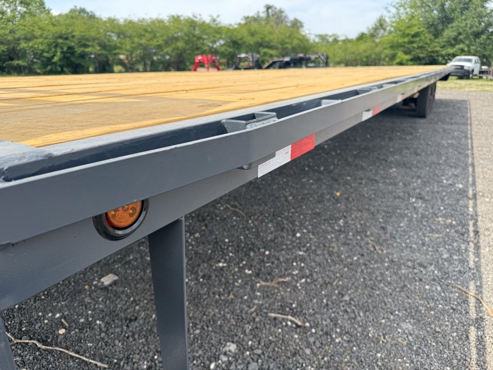 40' HD Gooseneck (2) 10k Axles Straight Deck 18ply Tires - 14# IB - 10K SD SS/Deckover Trailers - Stryker Dealership Group