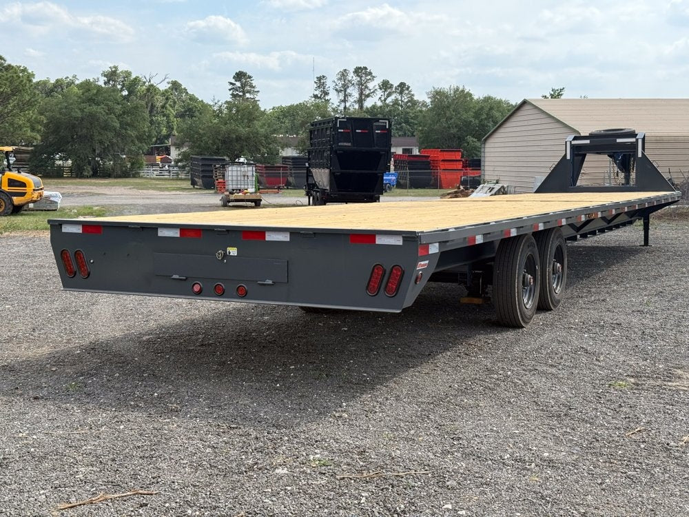 40' HD Gooseneck (2) 10k Axles Straight Deck 18ply Tires - 14# IB - 10K SD SS/Deckover Trailers - Stryker Dealership Group