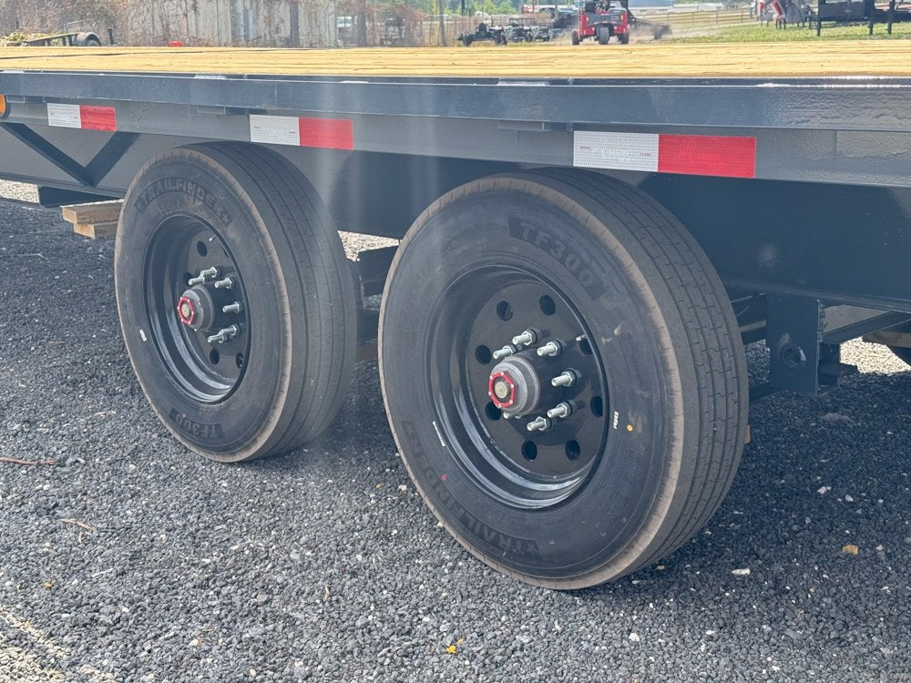 40' HD Gooseneck (2) 10k Axles Straight Deck 18ply Tires - 14# IB - 10K SD SS/Deckover Trailers - Stryker Dealership Group