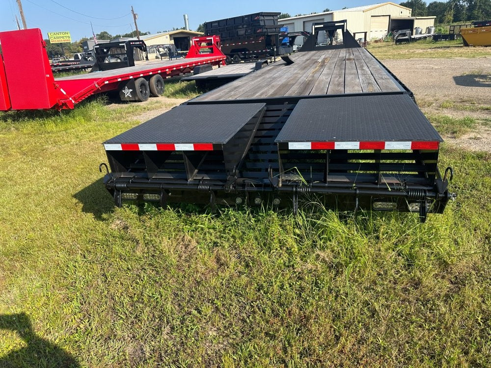 40' HD Gooseneck Mega Ramps 10k Axles - Heavy Duty Deckover/DO 10K MR DW - Stryker Dealership Group