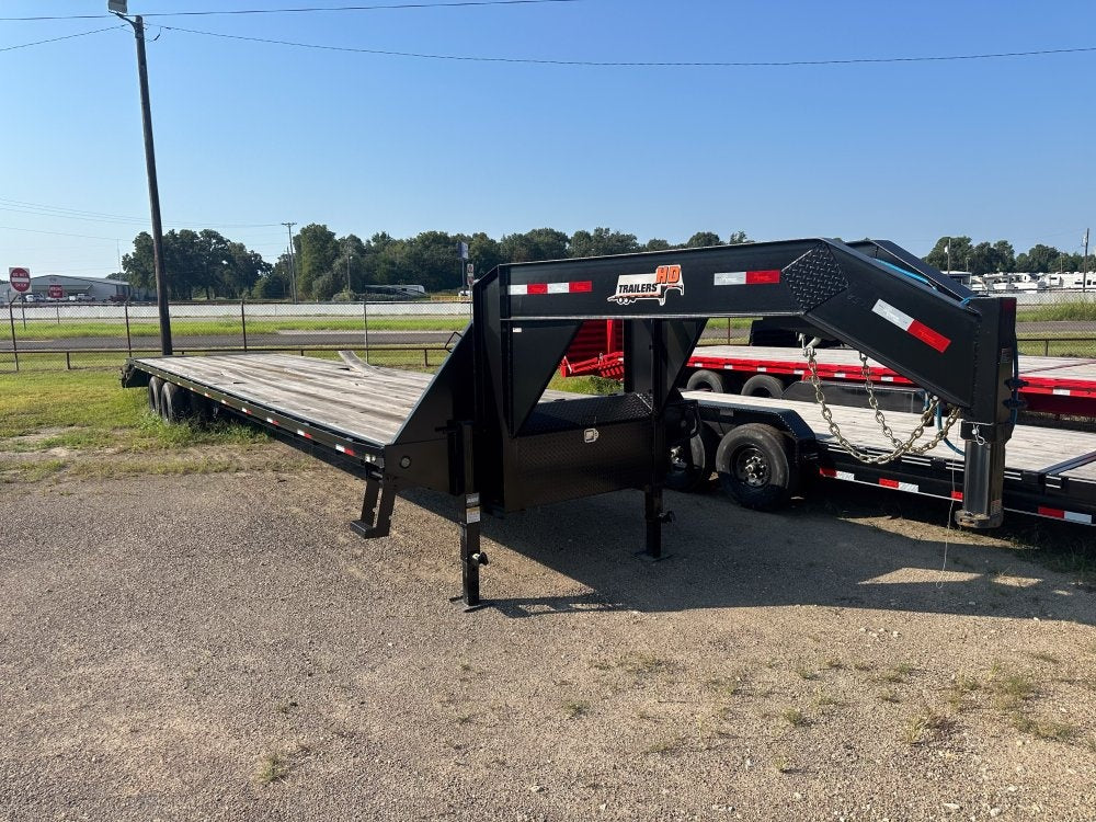 40' HD Gooseneck Mega Ramps 10k Axles - Heavy Duty Deckover/DO 10K MR DW - Stryker Dealership Group