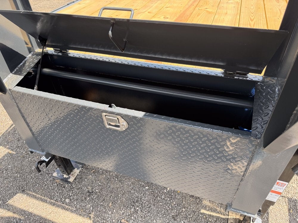 40' HD Hotshot (2) 10k Axles Mega Ramps DERATED Non-CDL 18 Ply Super Singles - 10K MR SS/Deckover Trailers - Stryker Dealership Group