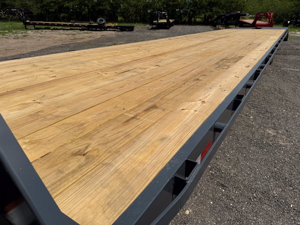 40' HD Hotshot (2) 10k Axles Mega Ramps DERATED Non-CDL 18 Ply Super Singles - 10K MR SS/Deckover Trailers - Stryker Dealership Group