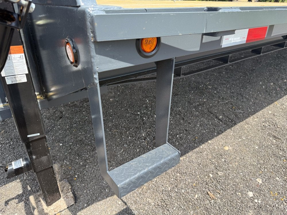 40' HD Hotshot (2) 10k Axles Mega Ramps DERATED Non-CDL 18 Ply Super Singles - 10K MR SS/Deckover Trailers - Stryker Dealership Group