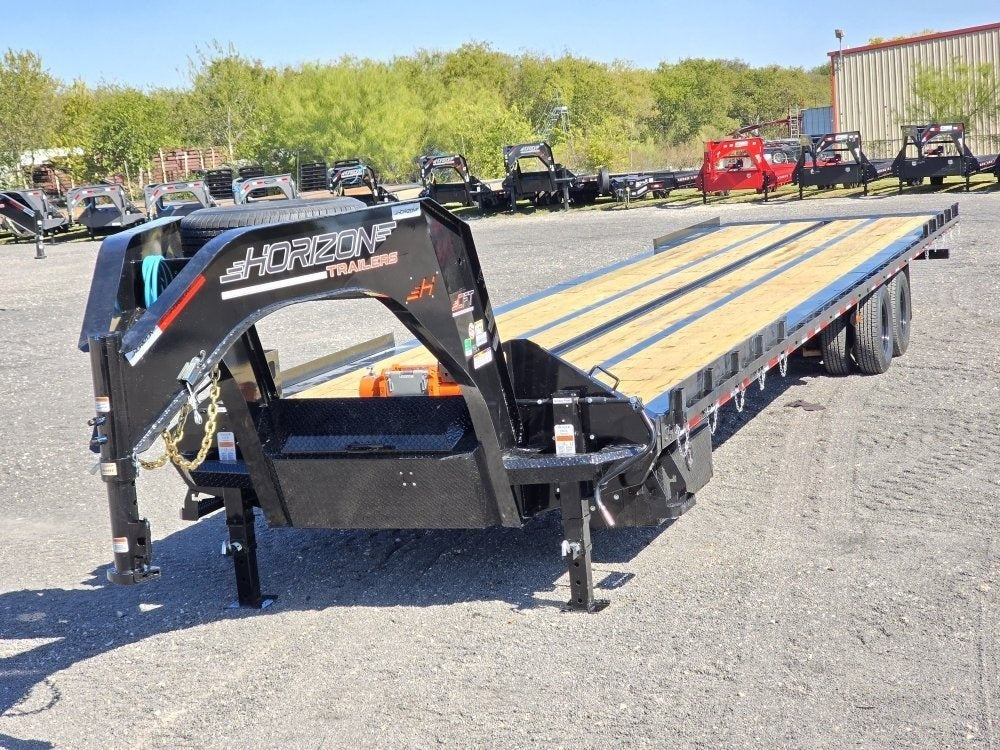 40' Horizon CFT Gooseneck Full Tilt Container Trailer - (2) 12k Axles - Container Tilt - Container Tilt - Stryker Dealership Group