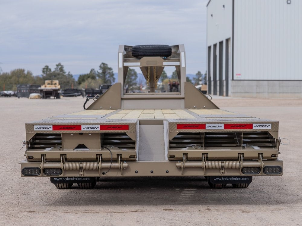 40' Horizon FHZ Gooseneck Dual Wheel Deckover Trailer Mega Ramps - (2) 10K Axles - Dual Wheel Deckover/DO 10K MR DW - Stryker Dealership Group