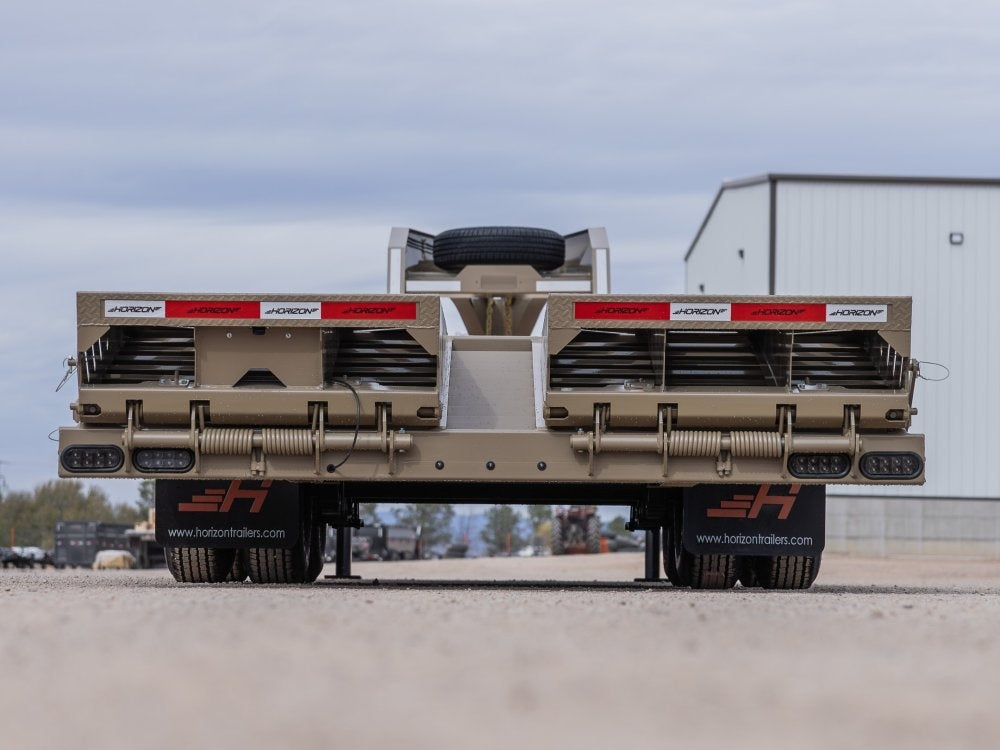 40' Horizon FHZ Gooseneck Dual Wheel Deckover Trailer Mega Ramps - (2) 10K Axles - Dual Wheel Deckover/DO 10K MR DW - Stryker Dealership Group