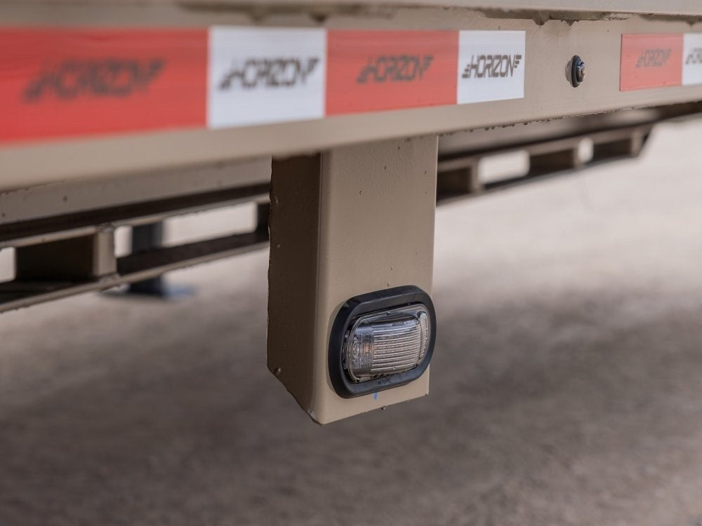 40' Horizon FHZ Gooseneck Dual Wheel Deckover Trailer Mega Ramps - (2) 12K Axles - Dual Wheel Deckover/DO 12K MR - Stryker Dealership Group