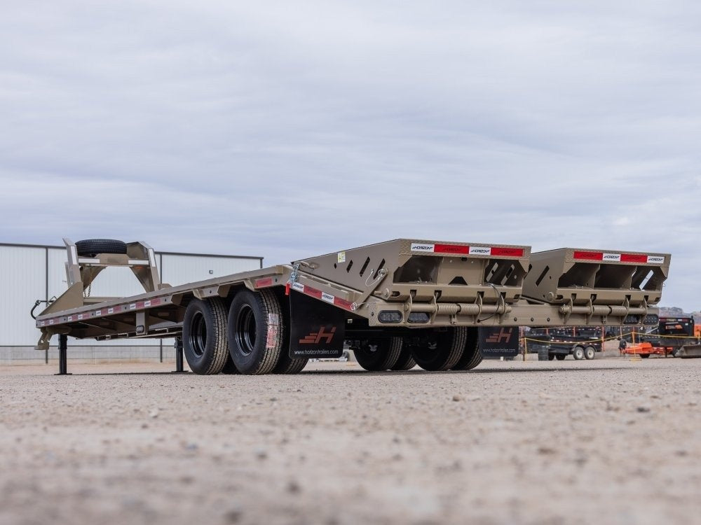40' Horizon FHZ Gooseneck Dual Wheel Deckover Trailer Mega Ramps - (2) 12K Axles - Dual Wheel Deckover/DO 12K MR - Stryker Dealership Group