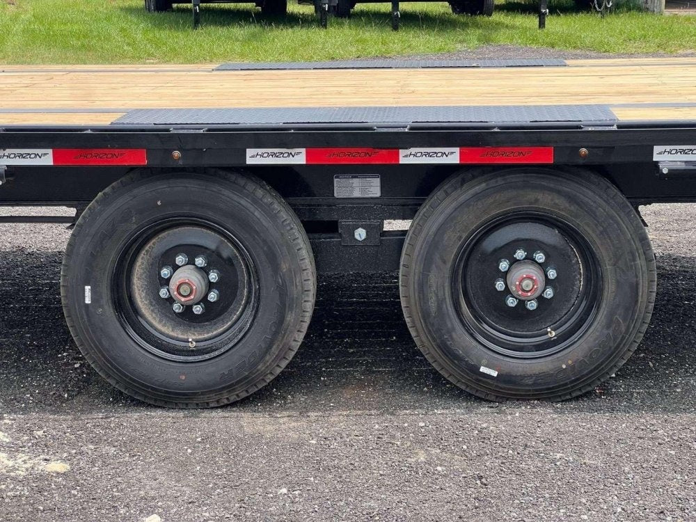 40' Horizon FTZ Gooseneck Deckover Trailer Mega Ramps - (2) 10k Axles - Hotshot Non-CDL/DO 10K MR SS - Stryker Dealership Group