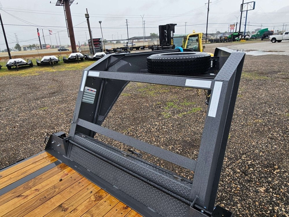 40' Horizon FTZ Gooseneck Deckover Trailer Mega Ramps - (2) 10k Axles - Hotshot Non-CDL/DO 10K MR SS - Stryker Dealership Group