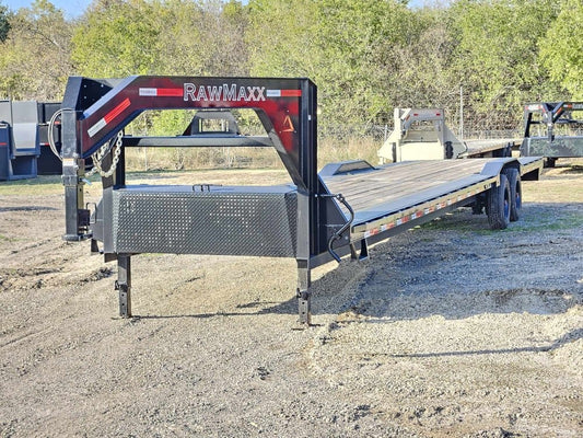 40' LDX Gooseneck 2 - 10k Axles Drive over Fenders Slide in Ramps - Equipment Trailers/Drive Over Fenders - Stryker Dealership Group