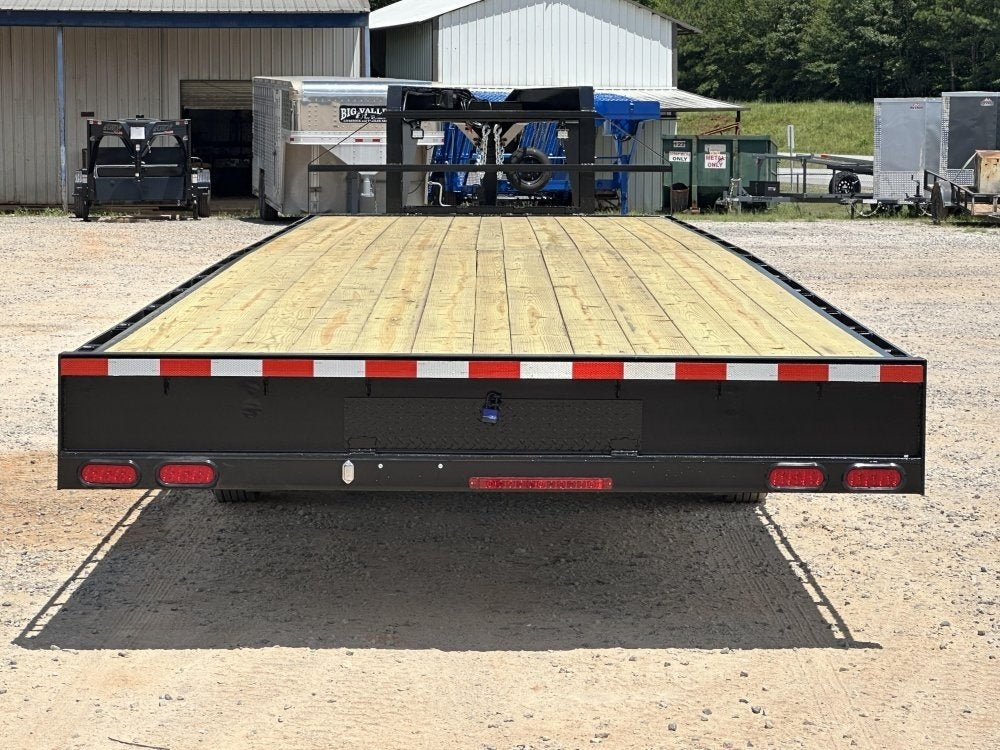 40" Max Light Gooseneck Hotshot Trailer (2) 10K Axles, 102" Wide, 10' Aluminum Ramps - Hotshot Non-CDL - DO 10K SD SS - Stryker Dealership Group