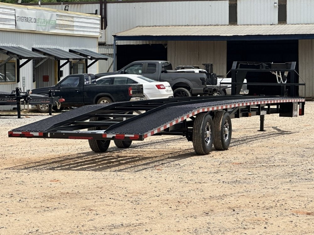 40' Max Lite Gooseneck Mesh Car Hauler (2) 7K Axles - Two Car Hauler/Multi Car Haulers - Stryker Dealership Group