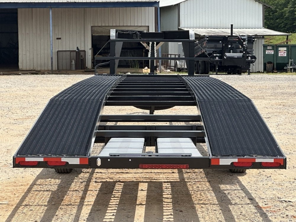 40' Max Lite Gooseneck Mesh Car Hauler (2) 7K Axles - Two Car Hauler/Multi Car Haulers - Stryker Dealership Group
