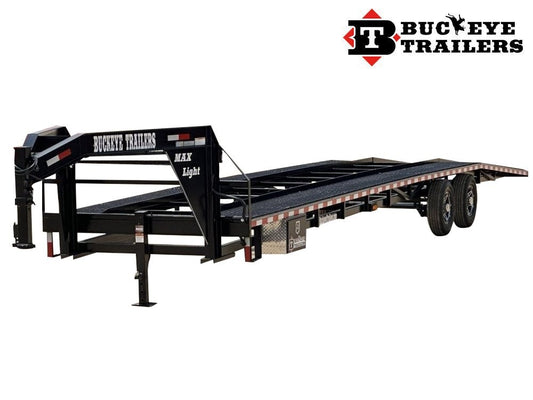 40' Max Lite Gooseneck Mesh Car Hauler (2) 8K Axles - Truck & Van Trailers/Multi Car Haulers - Stryker Dealership Group