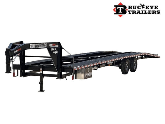 40' Max Lite Gooseneck Mesh Car Hauler (2) 8K Axles 102" Wide - Truck & Van Trailers/Multi Car Haulers - Stryker Dealership Group