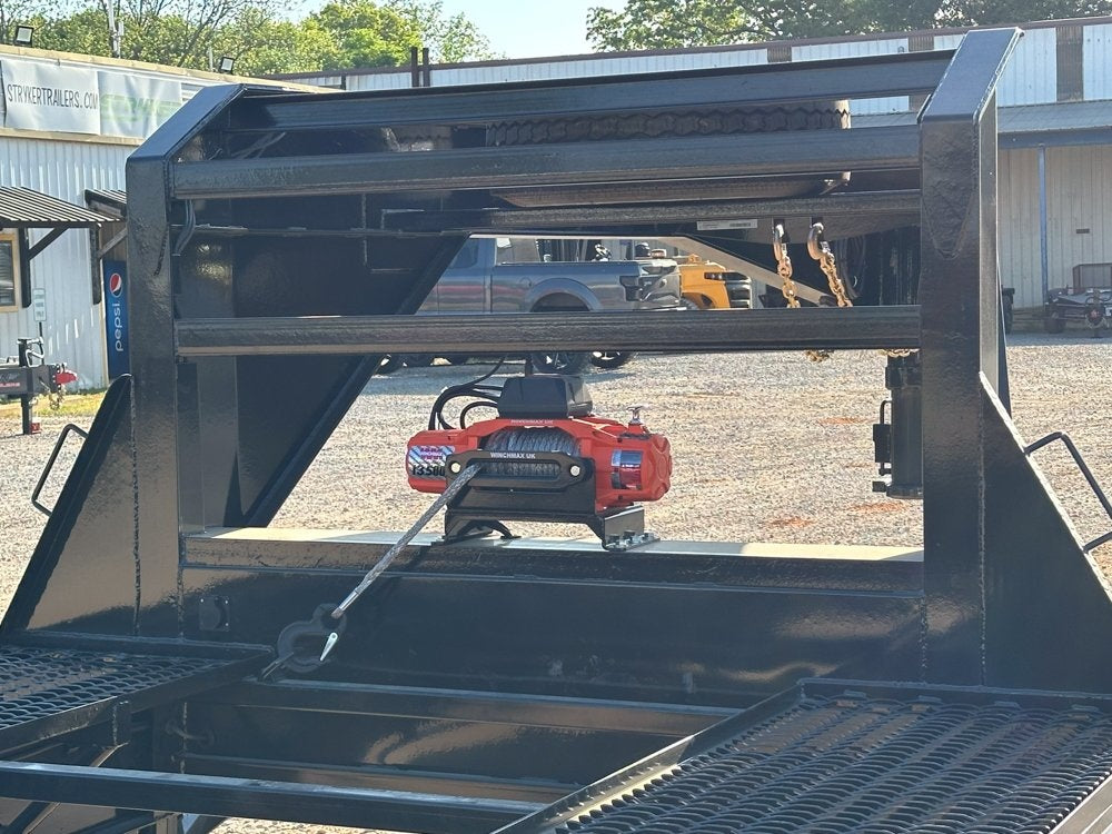 40' Mesh Deck (2) 8k Axles - 12k GVWR Derated- 14 Ply Tires w/Spare - 10' Aluminum Ramps - Warrior W - Truck & Van Trailers - Stryker Dealership Group