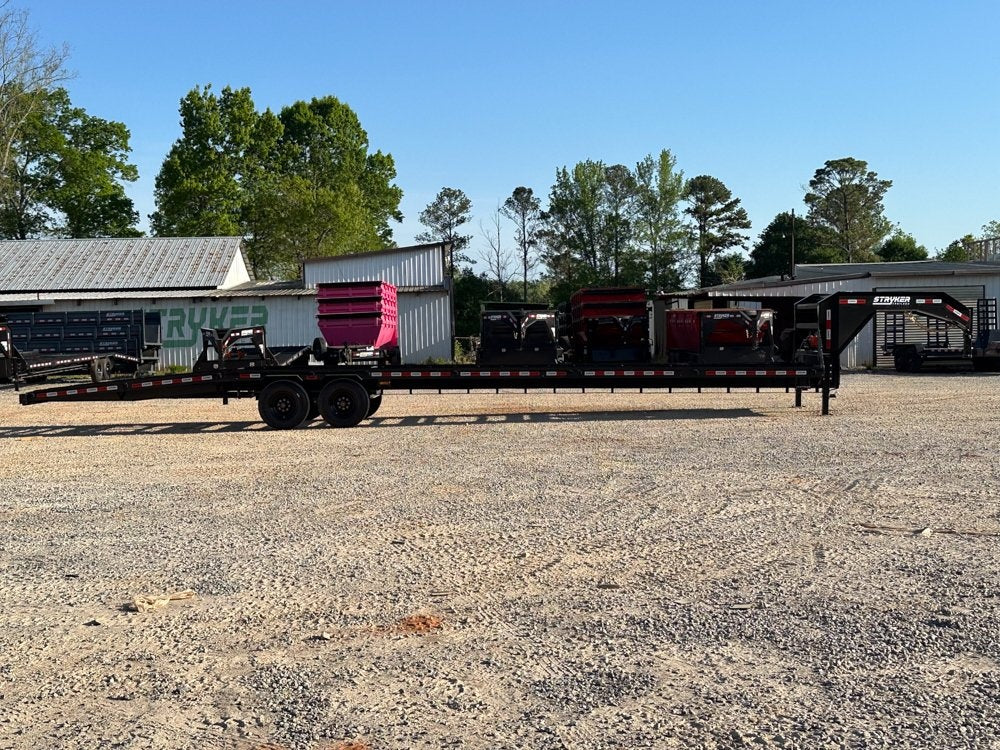 40' Mesh Deck (2) 8k Axles - 12k GVWR Derated- 14 Ply Tires w/Spare - 10' Aluminum Ramps - Warrior W - Truck & Van Trailers - Stryker Dealership Group