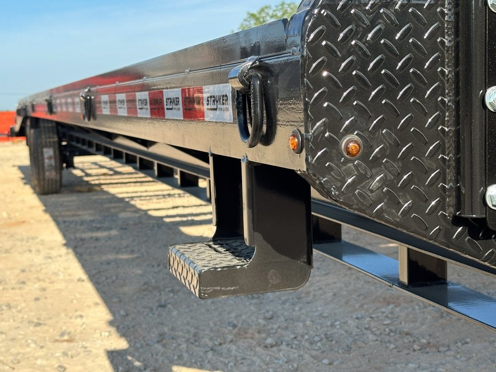 40' Mesh Deck (2) 8k Axles - 12k GVWR Derated- 14 Ply Tires w/Spare - 10' Aluminum Ramps - Warrior W - Truck & Van Trailers - Stryker Dealership Group
