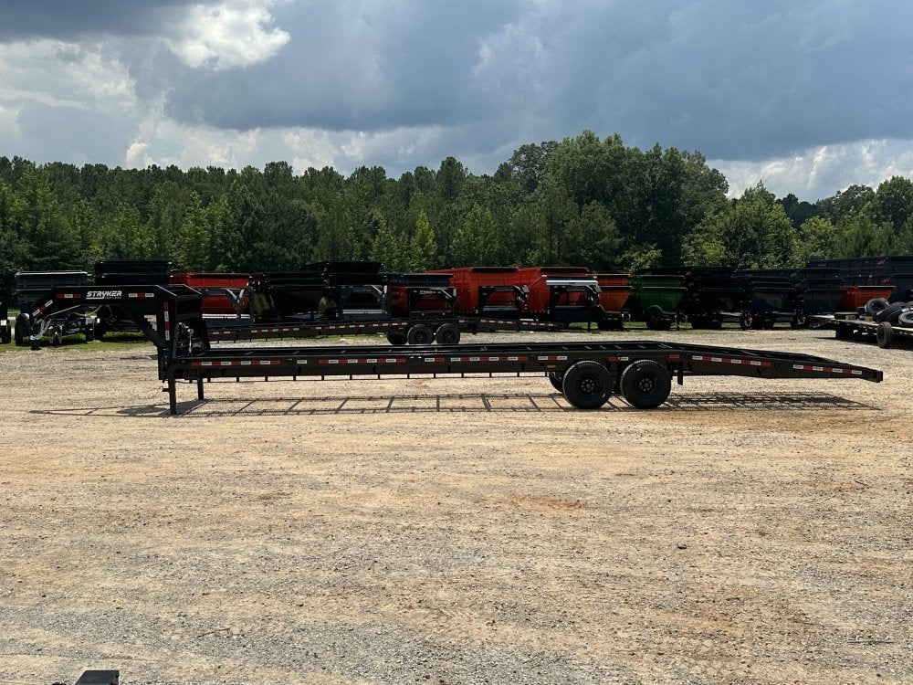 40' Mesh Deck (2) 8k Axles - 12k GVWR Derated- 14 Ply Tires w/Spare - 10' Aluminum Ramps - Warrior W - Truck & Van Trailers/Multi Car Haulers - Stryker Dealership Group