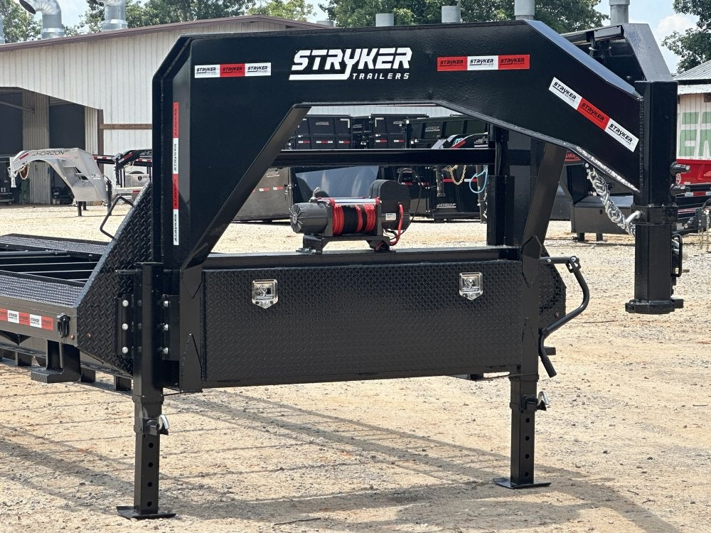 40' Mesh Deck (2) 8k Axles - 12k GVWR Derated- 14 Ply Tires w/Spare - 10' Aluminum Ramps - Warrior W - Truck & Van Trailers/Multi Car Haulers - Stryker Dealership Group