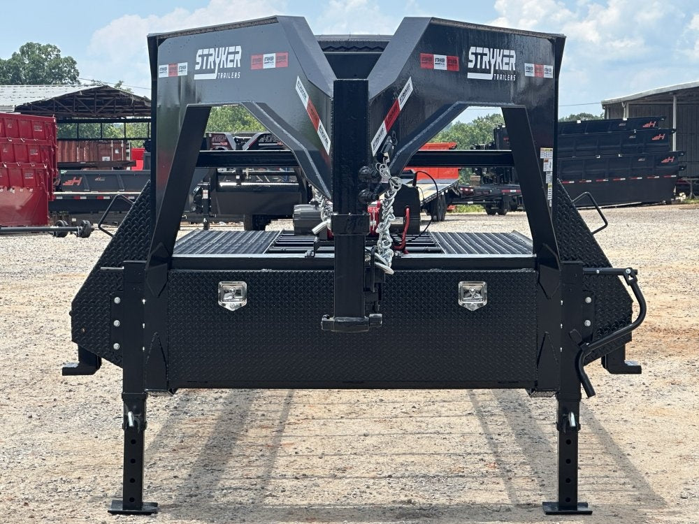 40' Mesh Deck (2) 8k Axles - 12k GVWR Derated- 14 Ply Tires w/Spare - 10' Aluminum Ramps - Warrior W - Truck & Van Trailers/Multi Car Haulers - Stryker Dealership Group