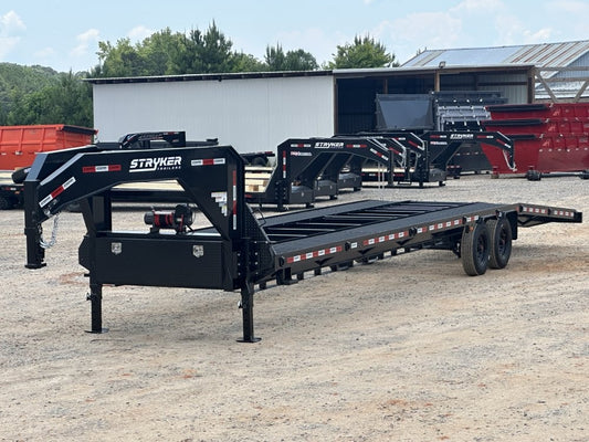 40' Mesh Deck (2) 8k Axles - 12k GVWR Derated- 14 Ply Tires w/Spare - 10' Aluminum Ramps - Warrior W - Truck & Van Trailers/Multi Car Haulers - Stryker Dealership Group