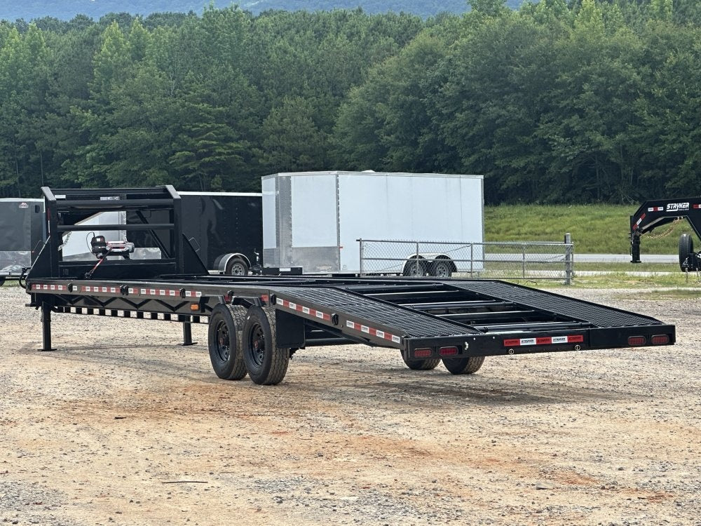 40' Mesh Deck (2) 8k Axles - 12k GVWR Derated- 14 Ply Tires w/Spare - 10' Aluminum Ramps - Warrior W - Truck & Van Trailers/Multi Car Haulers - Stryker Dealership Group