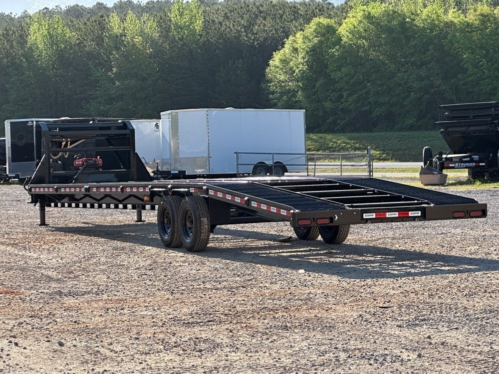 40' Mesh Deck (2) 8k Axles - 12k GVWR Derated- 14 Ply Tires w/Spare - 10' Aluminum Ramps - Warrior W - Truck & Van Trailers/Multi Car Haulers - Stryker Dealership Group