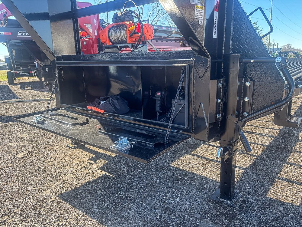 40' Mesh Deck (2) 8k Axles - 12k GVWR Derated- 14 Ply Tires w/Spare - 10' Aluminum Ramps - Warrior W - Truck & Van Trailers/Multi Car Haulers - Stryker Dealership Group