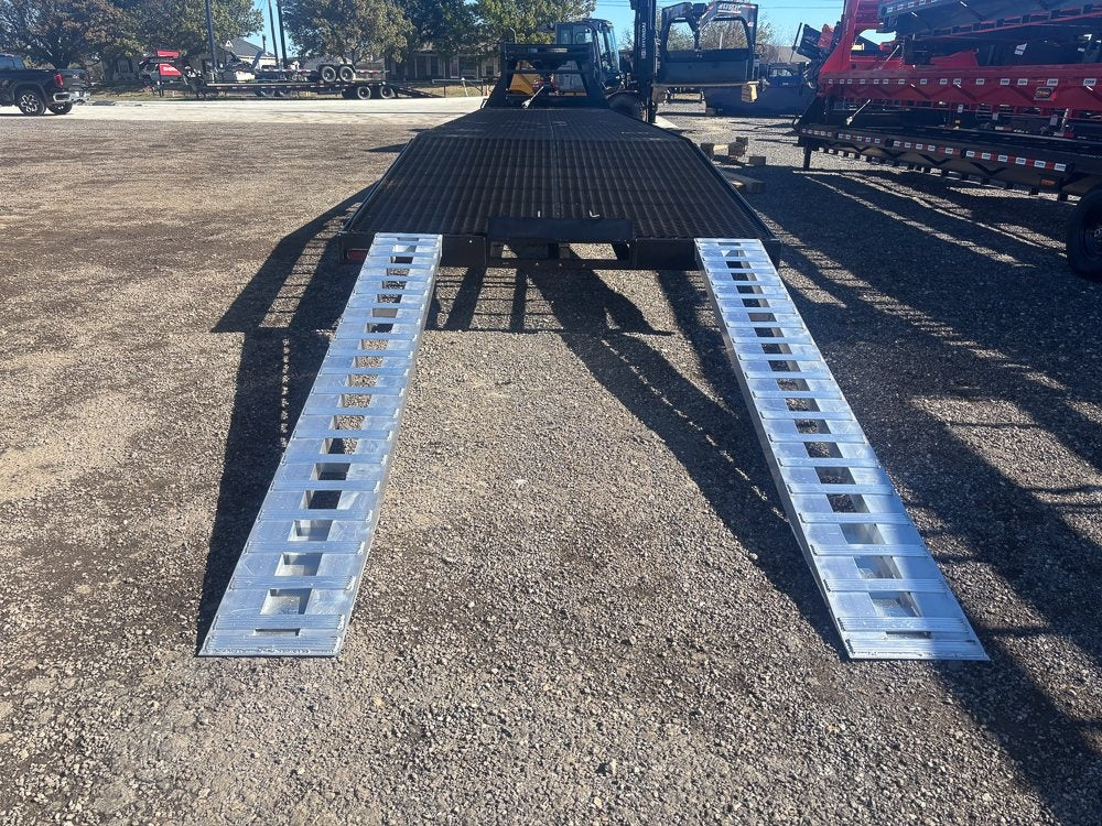 40' Mesh Deck (2) 8k Axles - 12k GVWR Derated- 14 Ply Tires w/Spare - 10' Aluminum Ramps - Warrior W - Truck & Van Trailers/Multi Car Haulers - Stryker Dealership Group