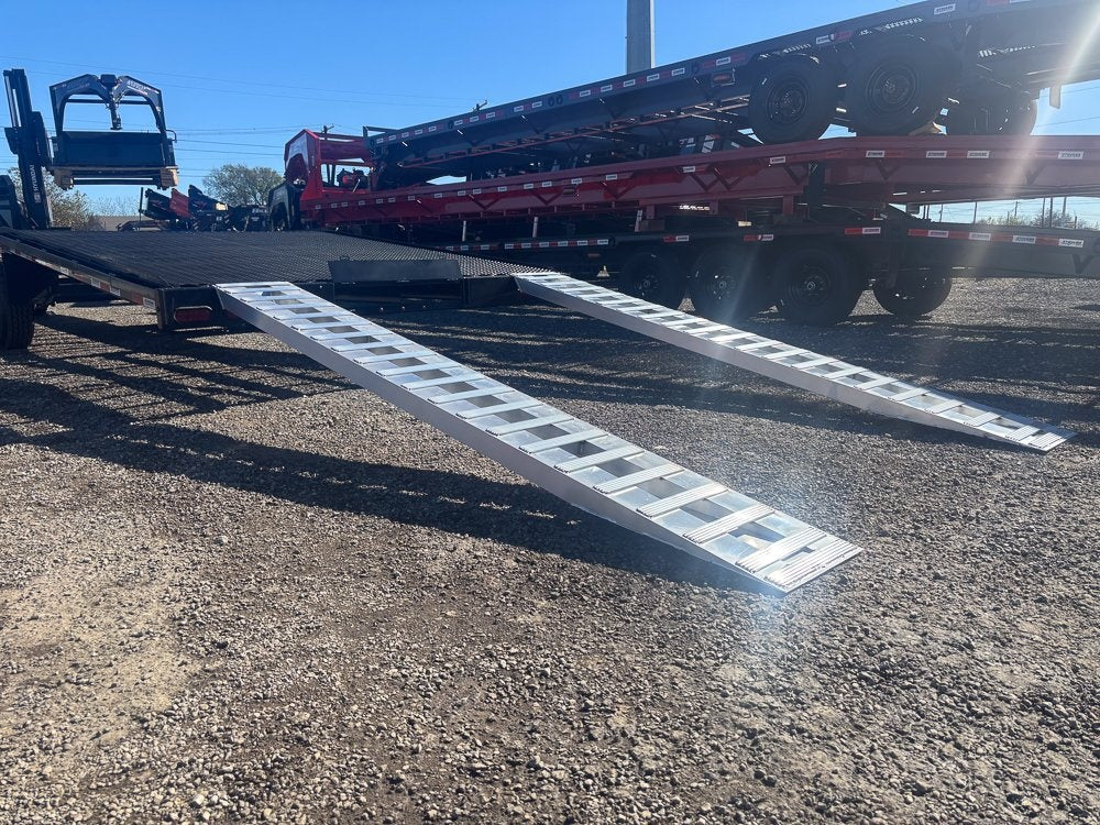 40' Mesh Deck (2) 8k Axles - 12k GVWR Derated- 14 Ply Tires w/Spare - 10' Aluminum Ramps - Warrior W - Truck & Van Trailers/Multi Car Haulers - Stryker Dealership Group