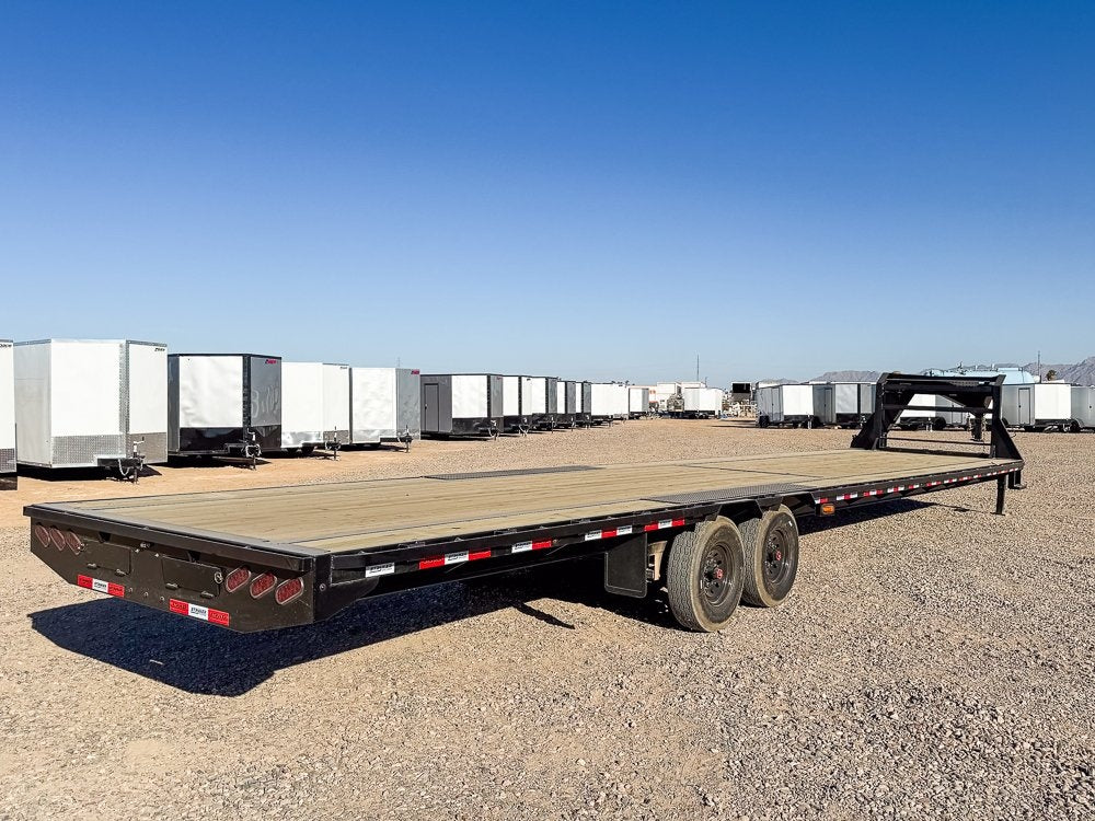 40' Stryker ELITE Gooseneck (2) 8k Axles 14ply tires Straight Deck - Hotshot Non-CDL/DO 8K SD - Stryker Dealership Group