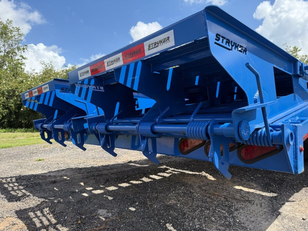 40' Stryker Gooseneck (2) 12K Axles Mega Ramps Dual Wheels - 12K MR/Deckover Trailers - Stryker Dealership Group