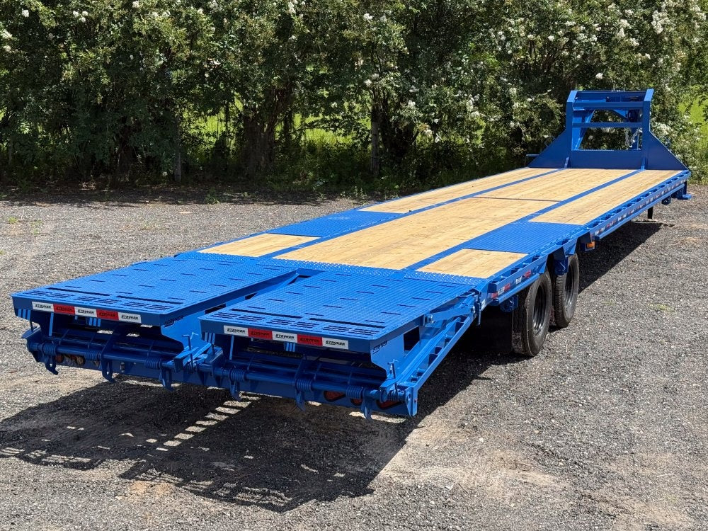 40' Stryker Gooseneck (2) 12K Axles Mega Ramps Dual Wheels - 12K MR/Deckover Trailers - Stryker Dealership Group