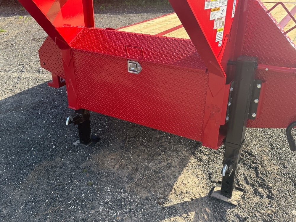 40' Stryker Gooseneck (2) 12K Axles Mega Ramps Dual Wheels - 12K MR/Deckover Trailers - Stryker Dealership Group