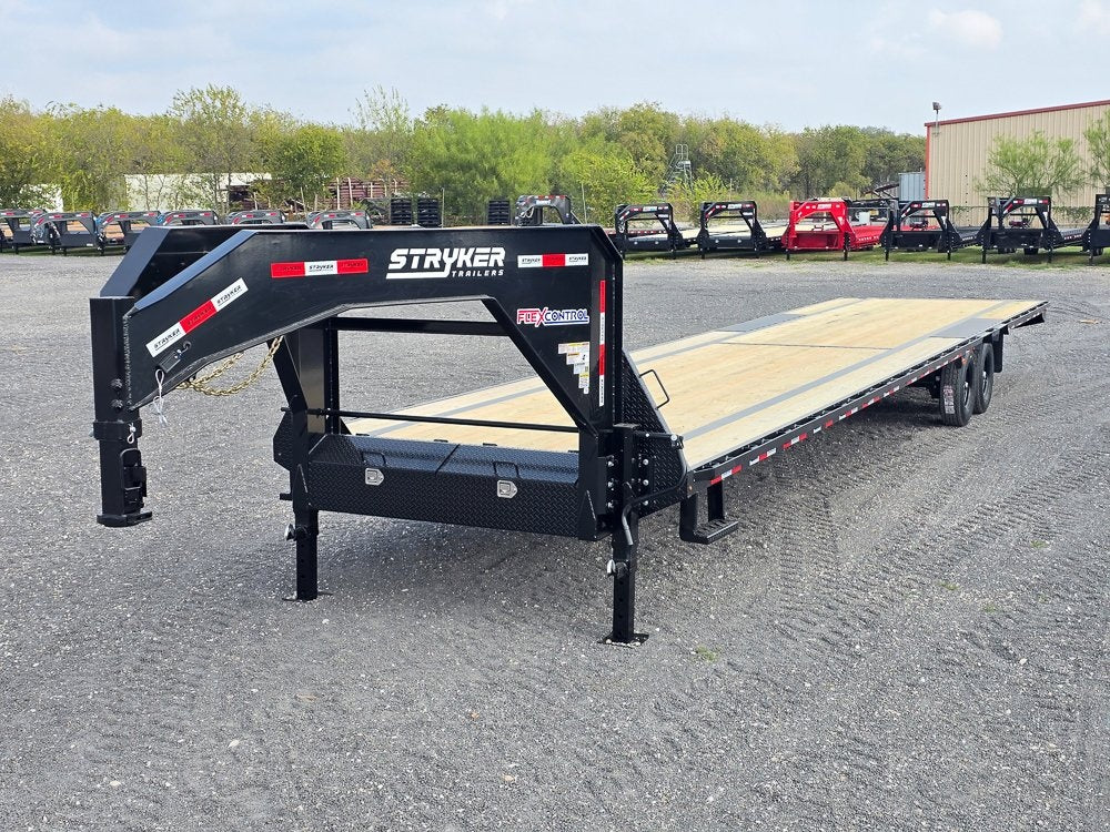 40' Stryker Gooseneck (2) 7K Axles Straigt Deck 14 ply Tires - Hotshot Non-CDL/DO 7K SD - Stryker Dealership Group